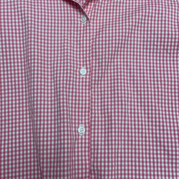 Checkered pin up style top Barbie pink style🌺⚜️ - Picture 4 of 8